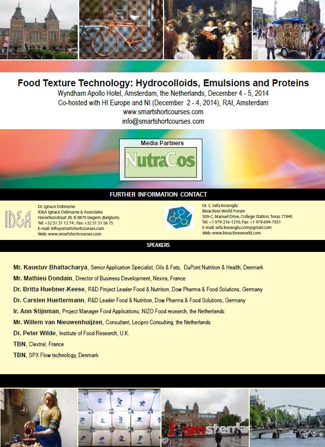 Food texture short course